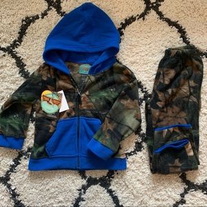 Toddler Fleece Matching Outfit